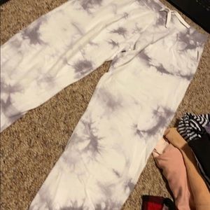White& grey jogger/leggings